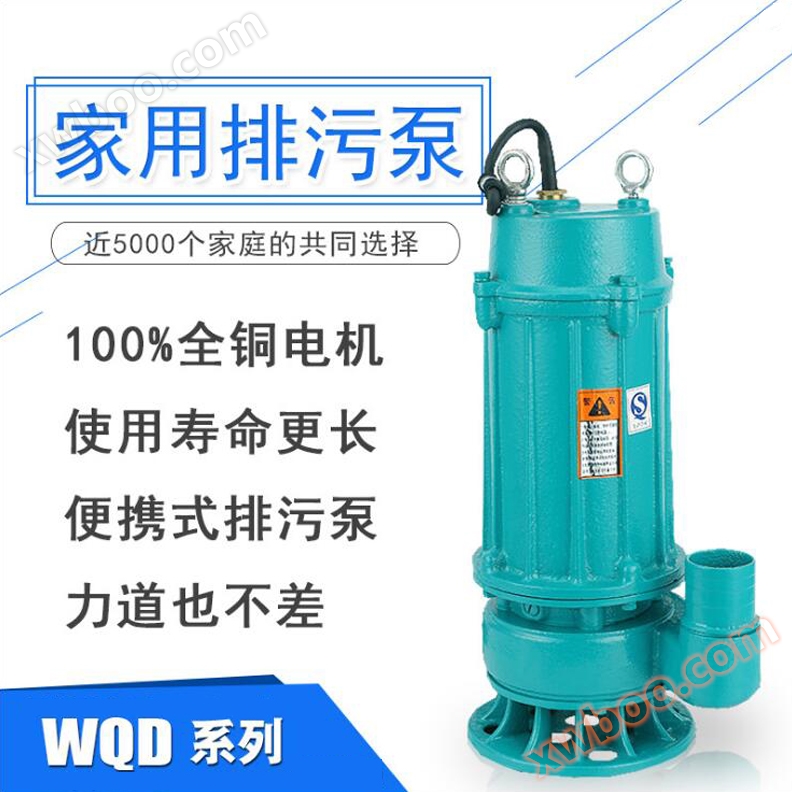 Household submersible pump