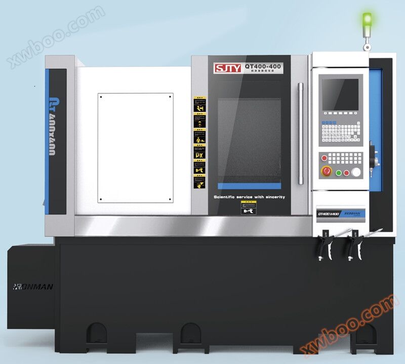 QT400-400 Cama inclinada Torno CNC