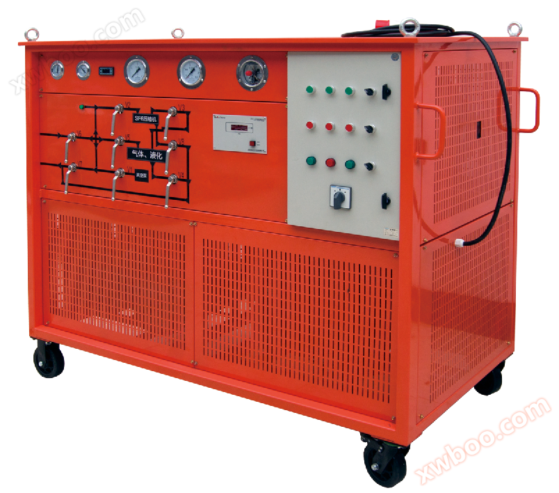 YHS ชุด SF6 ก๊าซรีไซเคิลหน่วยเติมอากาศ