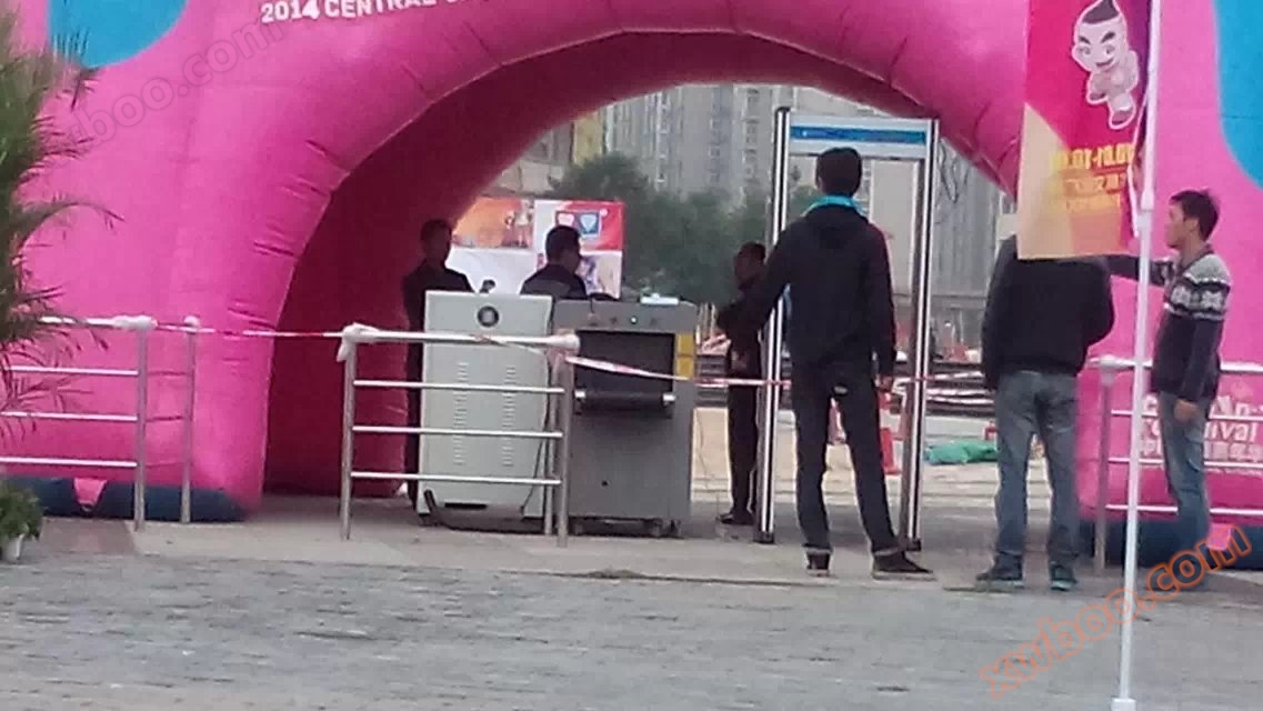 เครื่องตรวจสอบความปลอดภัย X-Ray สำหรับสถานี